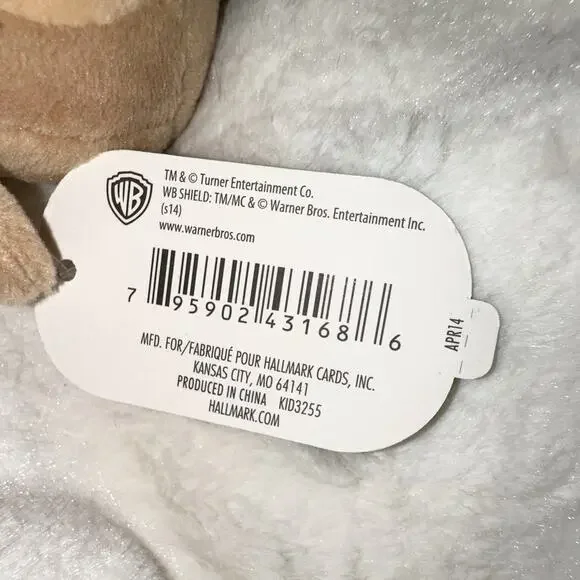 Hallmark Itty Bittys COWARDLY LION The Wizard of Oz NWT Plush Toy 2014 - Picture 3 of 5